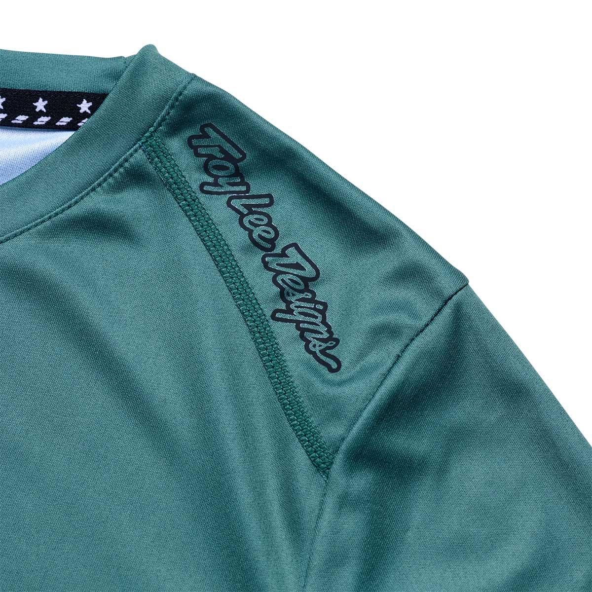 Troy Lee Designs Lilium Short Sleeve Jersey Women's in Mono Jade